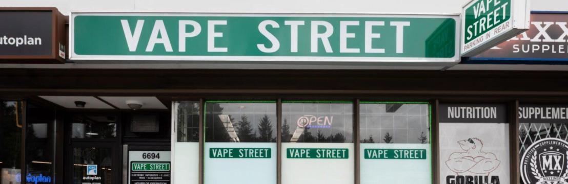 Vape Street Victoria James  Bay BC