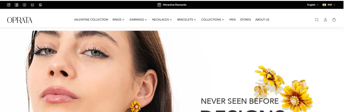 Oprata Silver Jewellery